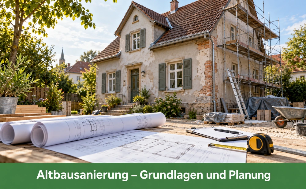 Altbausanierung Symbolbild