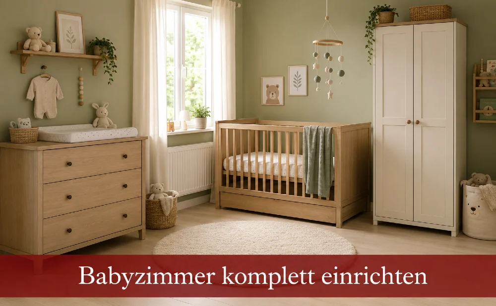 Babyzimmer komplett einrichten - Symbolbild