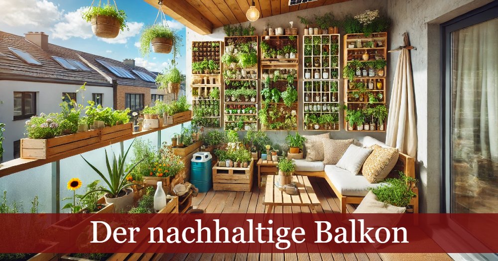 Der nachhaltige Balkon