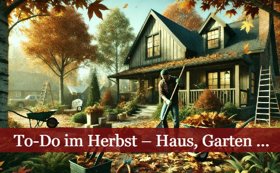 Arbeiten im Herbst
