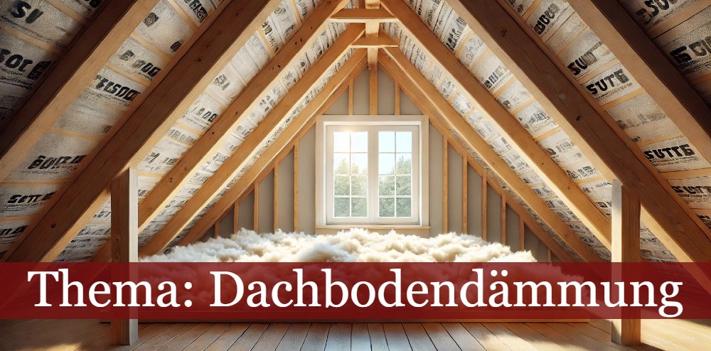 Dachbodendämmung Symbolbild