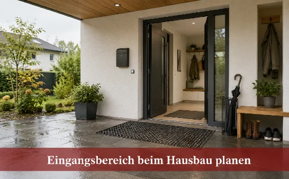 Eingangsbereich Haus - Symbolbild