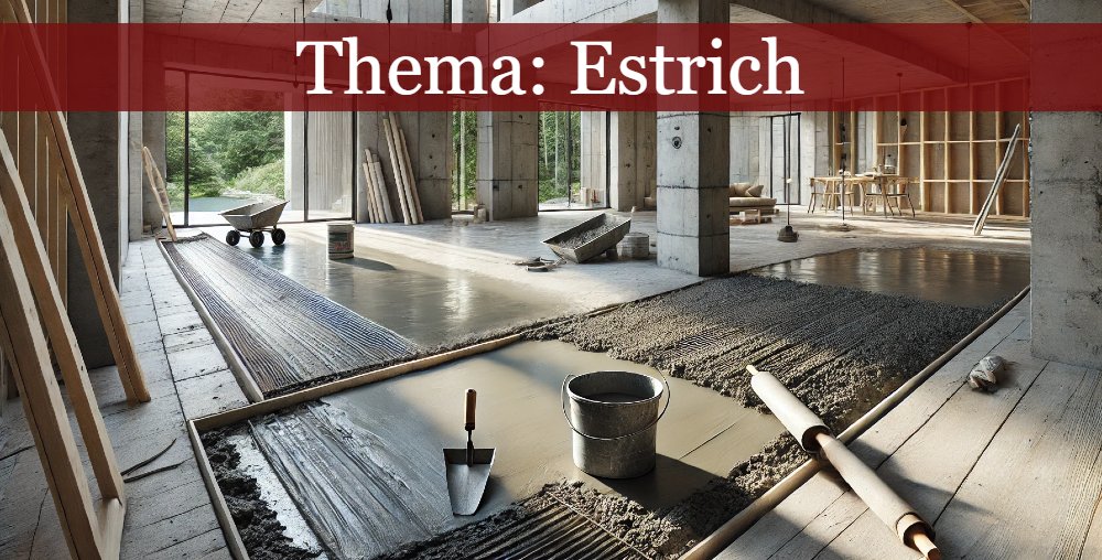 Estrich - Symbolbild