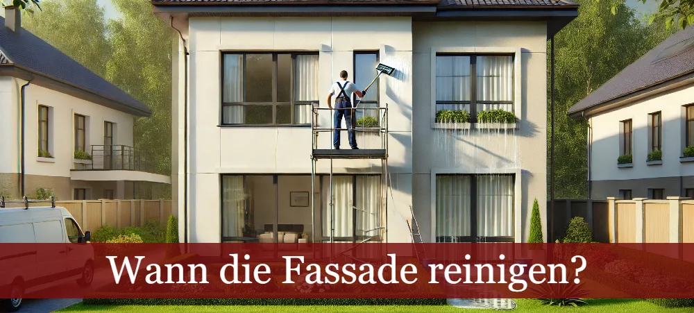 Fassade reinigen