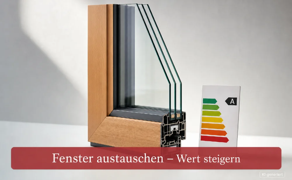 Fenster austauschen – Immobilienwert steigern | Symbolbild