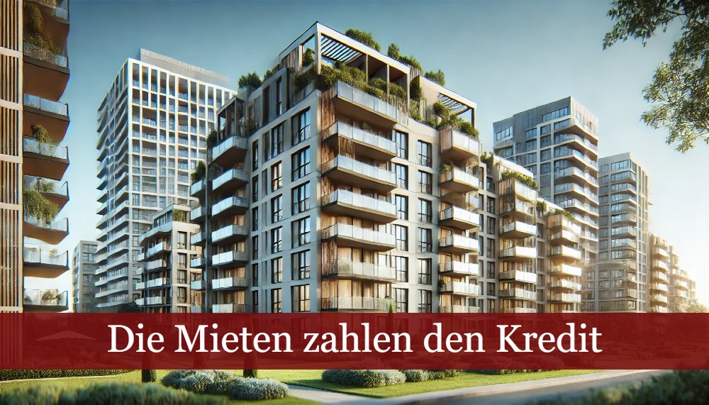 Finanzierung durch Mieteinnahmen