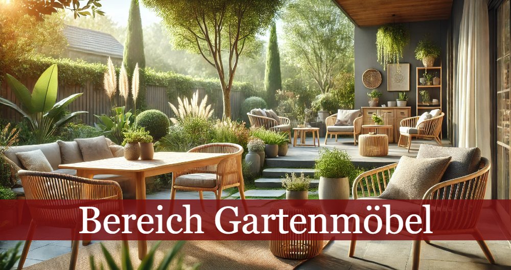 Gartenmöbel Symbolbild