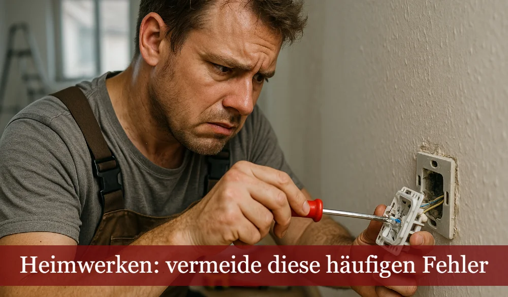 DIY-Fehler schiefes Regal