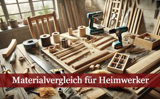Materialvergleich Heimwerken