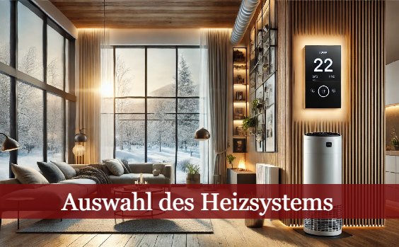 Auswahl Heizsystem