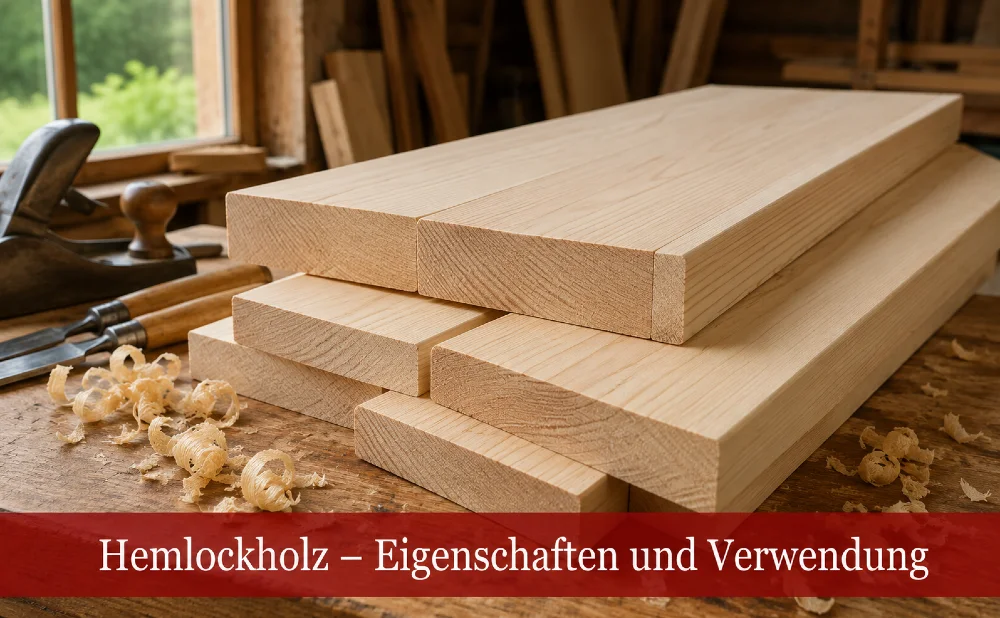 Hemlockholz - Eigenschaften und Verwendung - Symbolbild