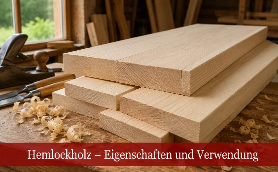 Hemlockholz - Eigenschaften und Verwendung - Symbolbild