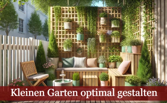 Kleinen Garten gestalten: Tipps (Symbolbild)