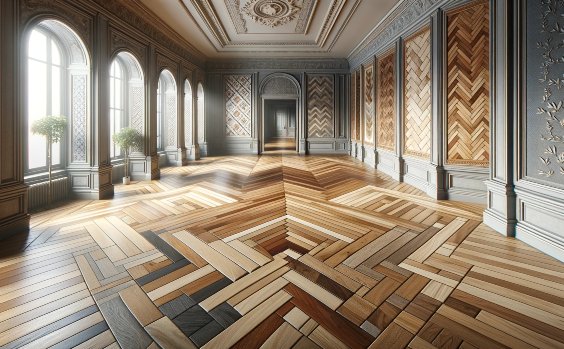 Parkett im Schlosssaal