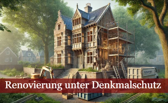 Renovierung unter Denkmalschutz