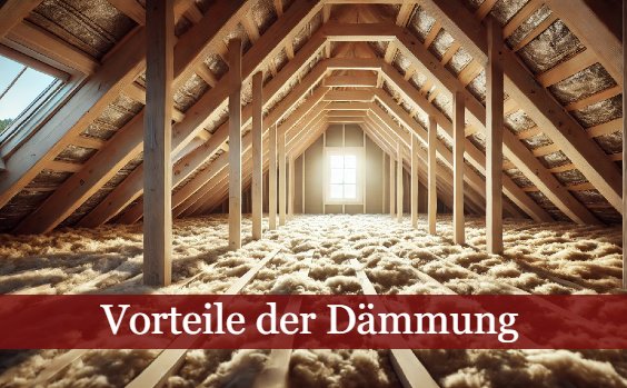 Vorteile der Dachbodendämmung