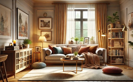 Gemütliches Wohnzimmer