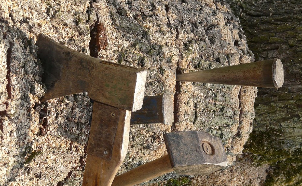 Holz spalten