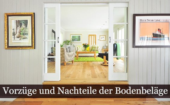 Bodenbelag im Wohnzimmer