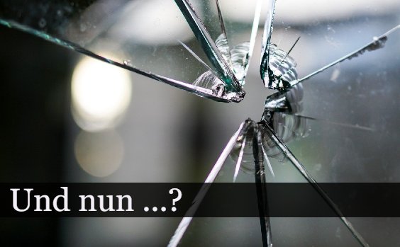 Glasbruch – was tun?