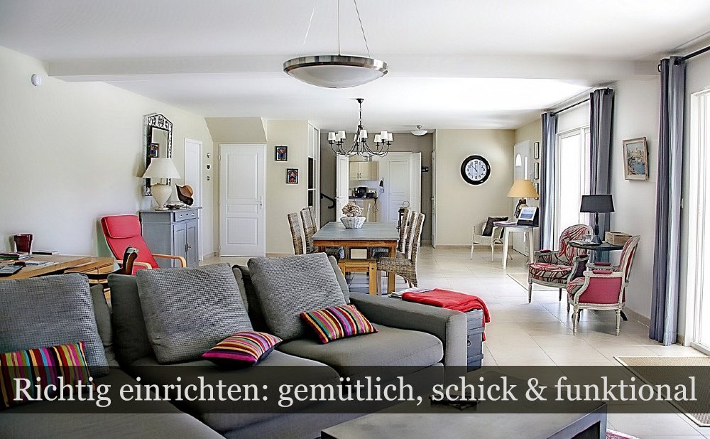 Haus richtig einrichten
