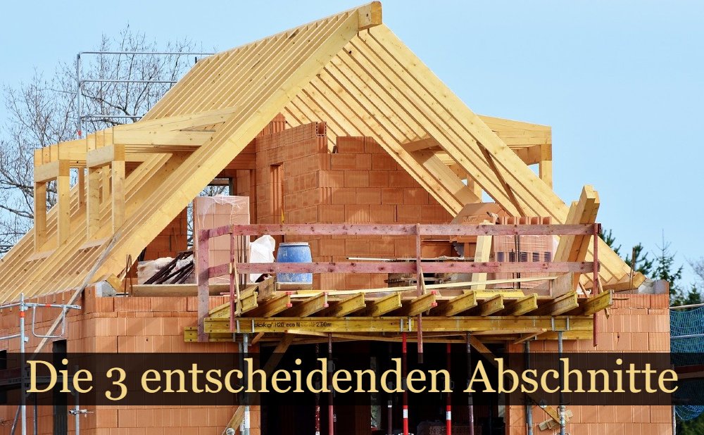 Hausbau Phase