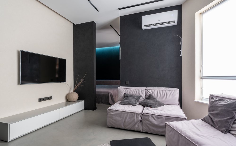 Klimaanlage im Wohnzimmer