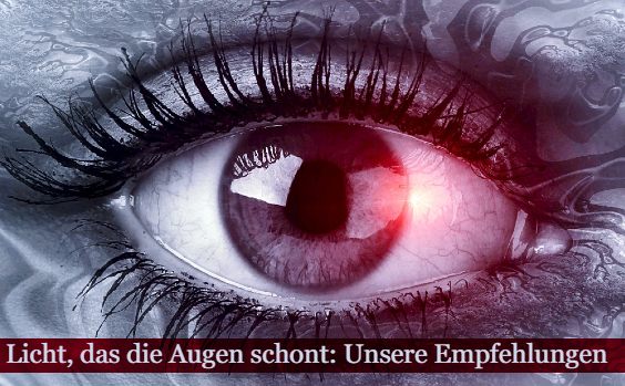Licht Auge blau
