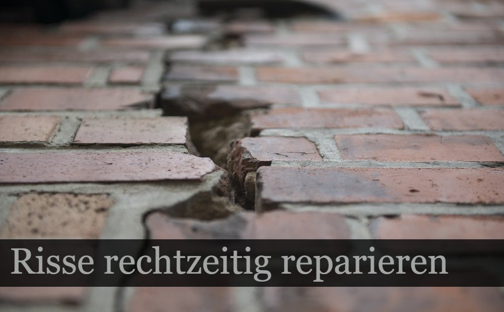 Risse Mauerwerk sanieren