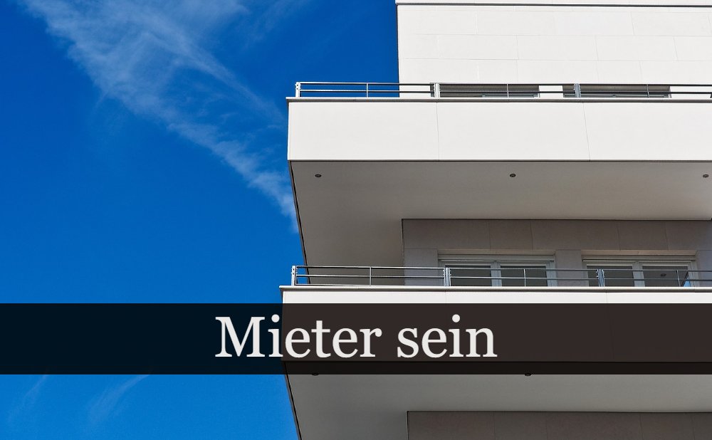 Mieter sein