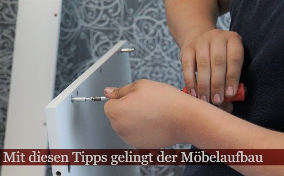 Tipps zum Möbel aufbauen