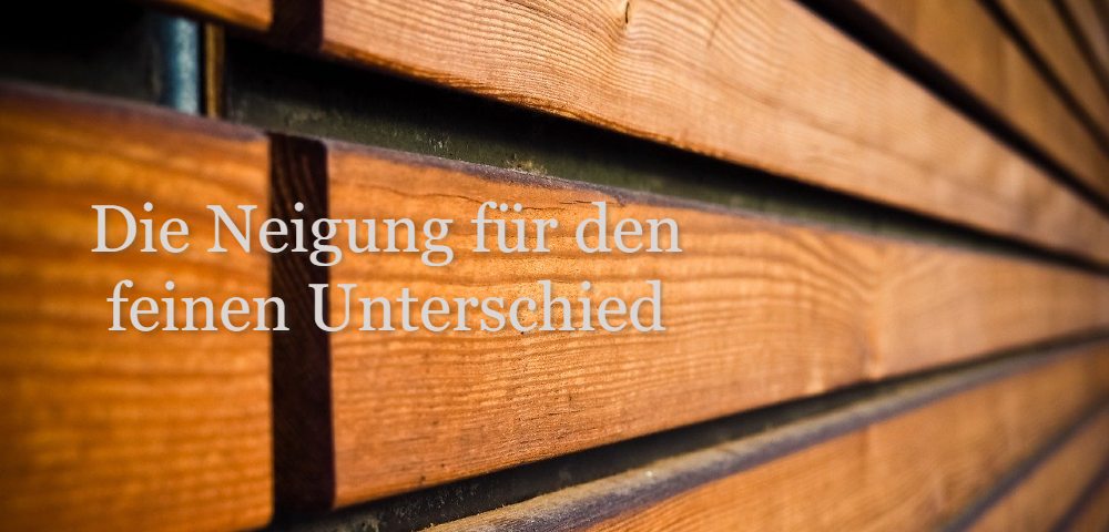 Rhombusleisten als Fassade
