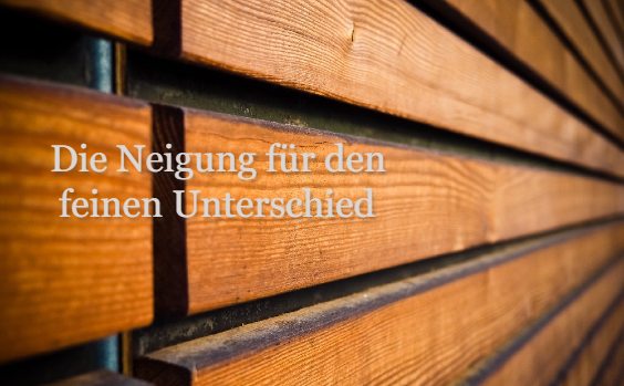 Rhombusleisten als Fassade