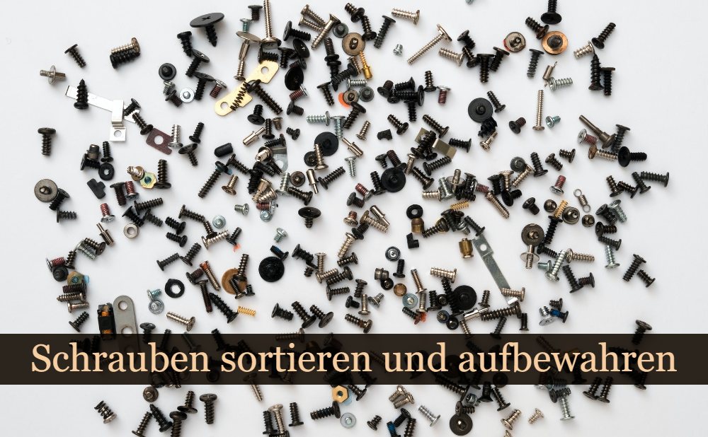 Unsortierte Schrauben