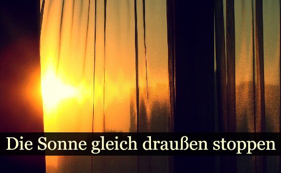 Sonnenschutzsysteme außen