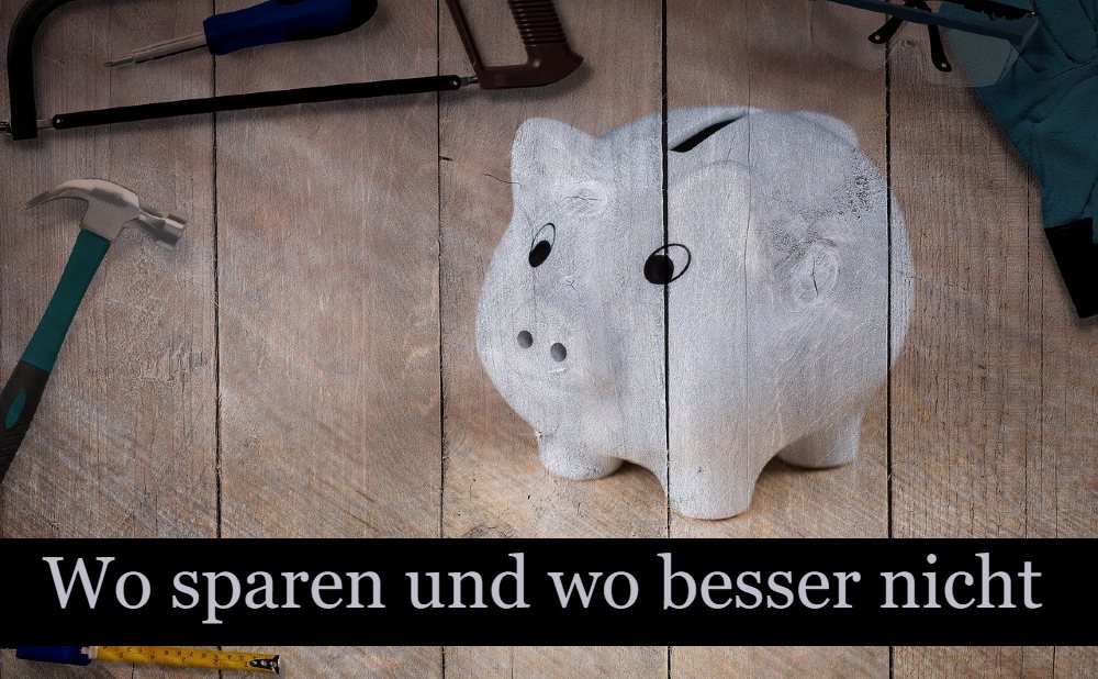 Sparen beim Renovieren