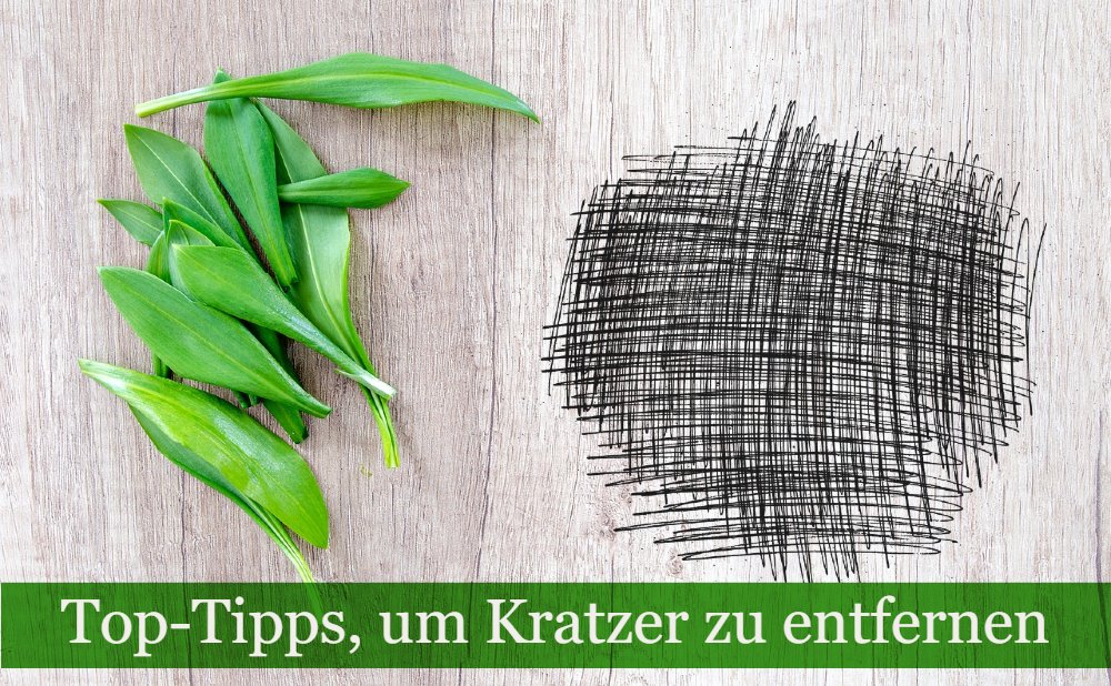 Tisch zerkratzt – was tun?