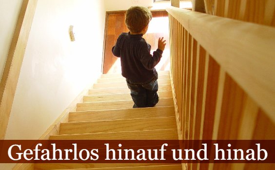 Treppe sicher machen