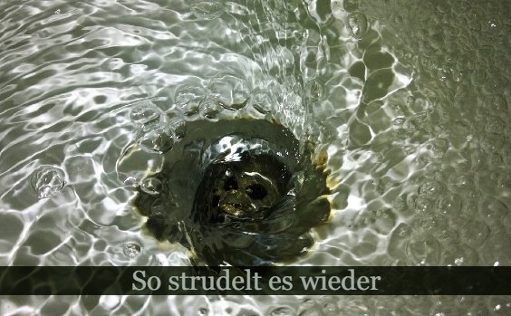 Waschbecken Strudel