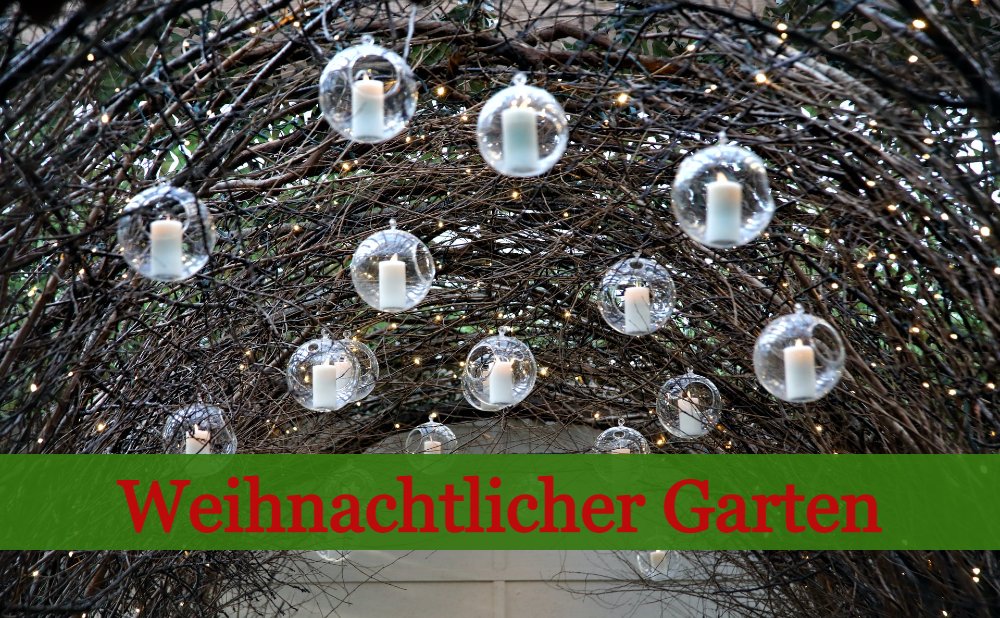 Weihnachten im Garten