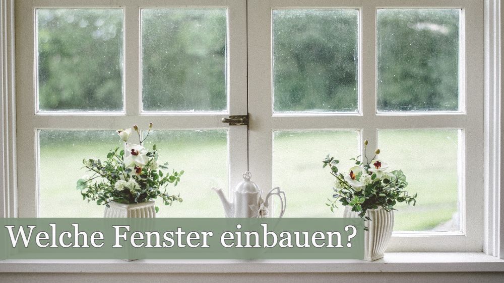 Fenster mit Blumen
