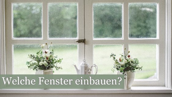 Fenster mit Blumen